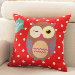 Owl decorative cushion covers 45x45cm