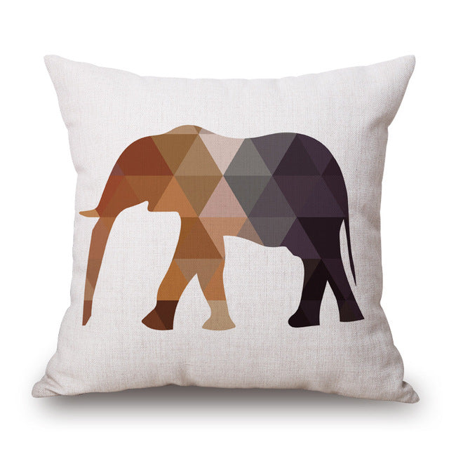 Simple Geometry Cushion Cover
