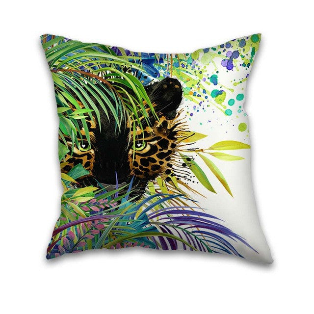 Tropical Animal Cushion Cover  45x40