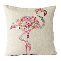 18'' Flamingo Cushion Cover
