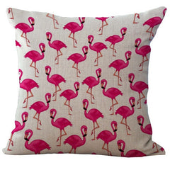 18'' Flamingo Cushion Cover