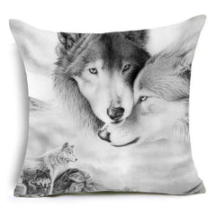 Bear, horse, bull, pug, wolf