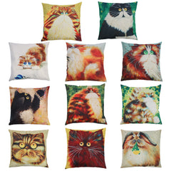 Persian Cat Cushion Cover