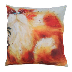 Persian Cat Cushion Cover