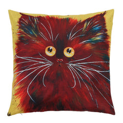 Persian Cat Cushion Cover