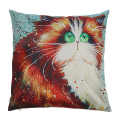 Persian Cat Cushion Cover