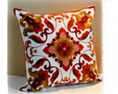 Embroidery Cotton Cushion Cover