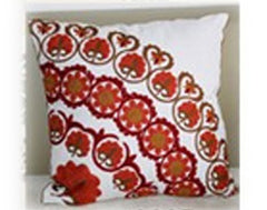 Embroidery Cotton Cushion Cover