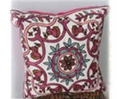 Embroidery Cotton Cushion Cover