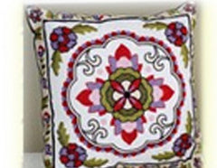 Embroidery Cotton Cushion Cover