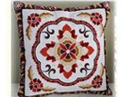 Embroidery Cotton Cushion Cover