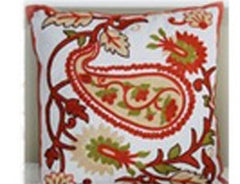 Embroidery Cotton Cushion Cover