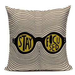 Yellow Color LOVE Bird Cushions Cover