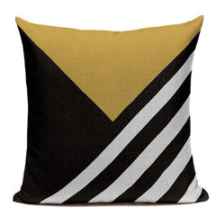 Yellow LOVE Bird Cushions Cover