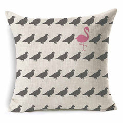 Flamingo Cushion Cover
