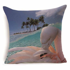 Flamingo Cushion Cover