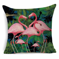 Flamingo Cushion Cover