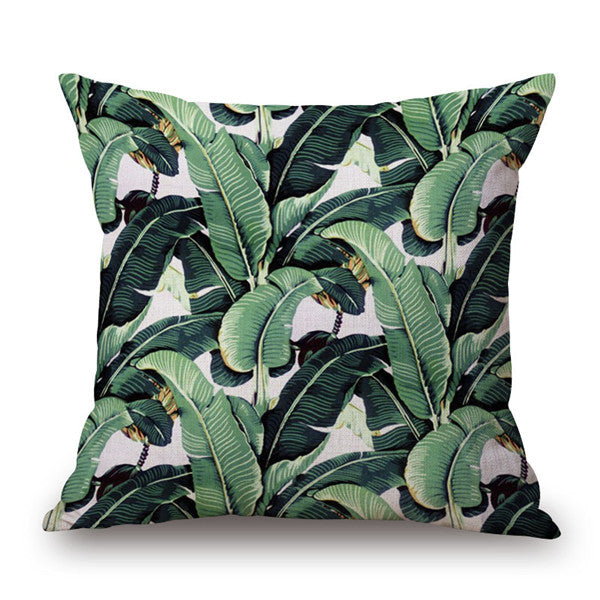 Tropical Jungle Cushion Cover