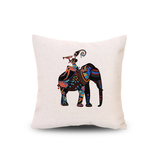 Elephant Cushion Cover