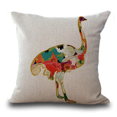 Deer & Giraffe Cushion Covers