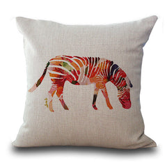 Deer & Giraffe Cushion Covers