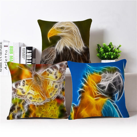 Colorful Animal Cushion Covers