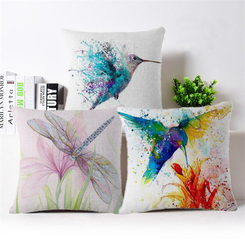 Water color European style colorful animals - Variety