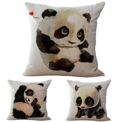 Panda Cushion Cover