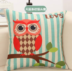 Owl Cushion Cover