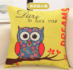 Owl Cushion Cover