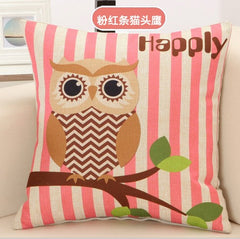 Owl Cushion Cover