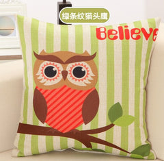 Owl Cushion Cover