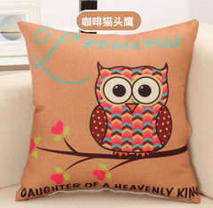 Owl Cushion Cover