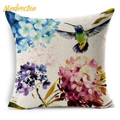 Hummingbird Cushion Cover