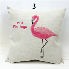 Flamingo Cushion Cover