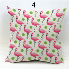 Flamingo Cushion Cover
