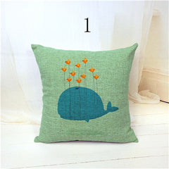 Whale Cushion Cover 18