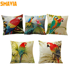Parrot Cushion Cover