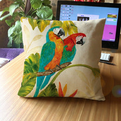 Parrot Cushion Cover