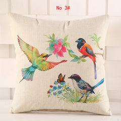 Colorful Parrots and Peacocks