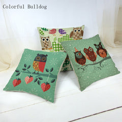 Owl Cushion Cover
