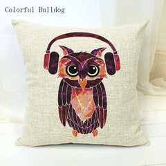 Owl Cushion Cover