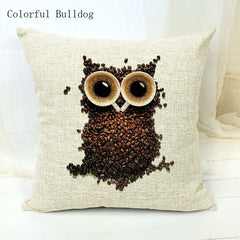 Owl Cushion Cover