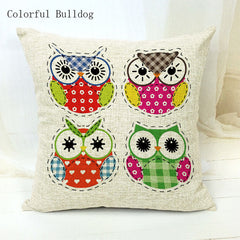 Owl Cushion Cover