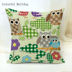 Owl Cushion Cover