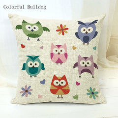 Owl Cushion Cover
