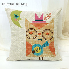 Owl Cushion Cover
