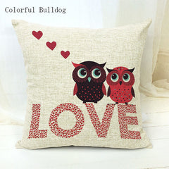 Owl Cushion Cover