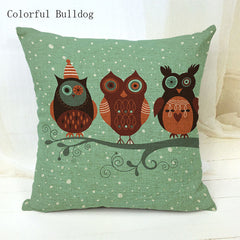 Owl Cushion Cover