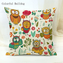 Owl Cushion Cover